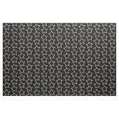Zwart Star-patroon Stof (Yard (91,4 cm))