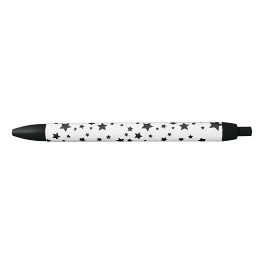 Zwart Star-patroon Zwarte Inkt Pen (Voorkant)