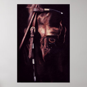 Zwart sterling II Poster