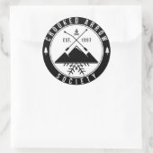 Zwart Sticker blad (Tas)