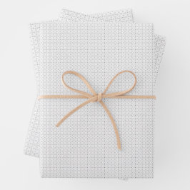 Zwart Stippen Naadloos Patroon | Kleine Stippen Inpakpapier Vel