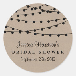 Zwart strakkerlicht op het Vrijgezellenfeest van R Ronde Sticker