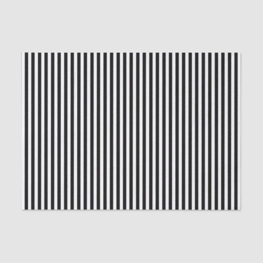 Zwart Stripes-patroon - achtergrond Tissuepapier (Voorkant)