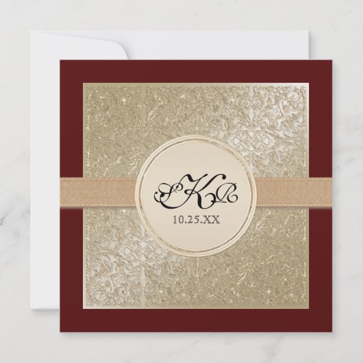 Zwart Stropdas Elegance Champagne Wijn Trouwkaarte Kaart (Achterkant)