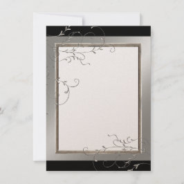 Zwart Stropdas Elegantie, dank u notities Kaarten