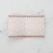 Zwart Stropdas Elegantie, dank u notities Kaarten (Binnen)