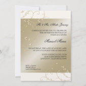 Zwart Stropdas elegantie, kobalt blauw crème Quinc Kaart (Achterkant)