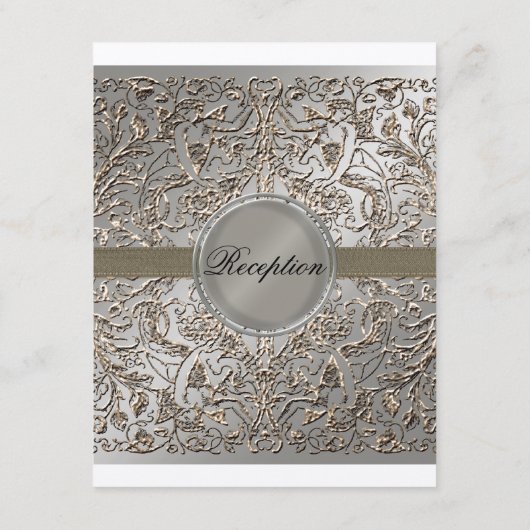 Zwart Stropdas elegantie, Opvanguitnodigingen Informatiekaartje (Achterkant)