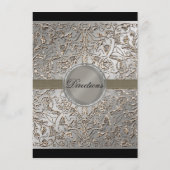 Zwart Stropdas Elegantie, Routebeschrijving Hotel  Informatiekaartje (Achterkant)