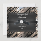 Zwart Stropdas Zilver Sepia zwart Kaart (Achterkant)