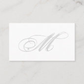 zwart Stropdas | Zwart Wit | Escort Kaart Plaatskaartje (Achterkant)