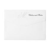 Zwart Stropdas | Zwart wit | Omslag-a-ronde-etiket (Achterkant)