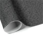 Zwart Suede Wrapping Paper Cadeaupapier (Rol Hoek)