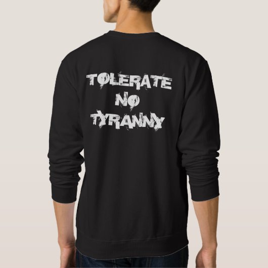 Zwart Sweatshirt (Achterkant)