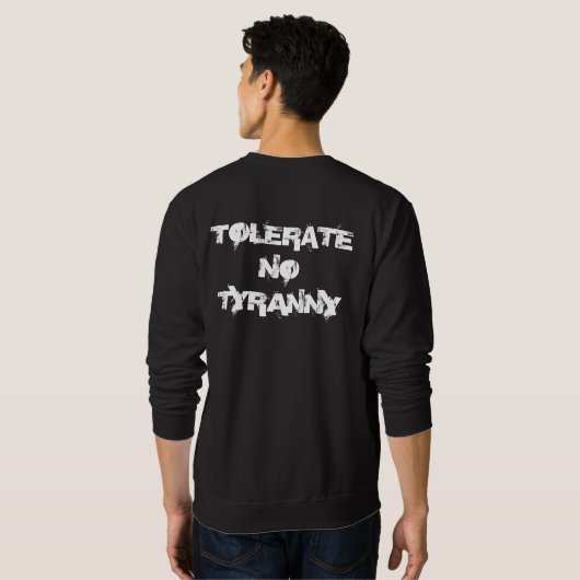 Zwart Sweatshirt (Achterkant volledig)