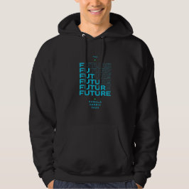 Zwart sweatshirt met Kamala Harris "The Future"