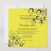  ZWART-SWIRLS/diy-achtergrond Kaart (Achterkant)