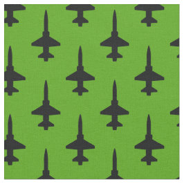 Zwart T-38 Talonpatroon op groene verbinding Stof