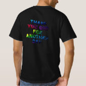 Zwart T-shirt (Achterkant)