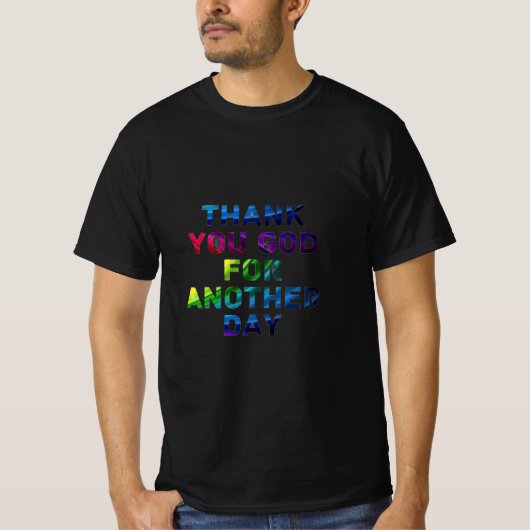 Zwart T-shirt (Voorkant)