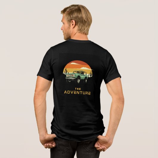 Zwart T-shirt (Achterkant volledig)