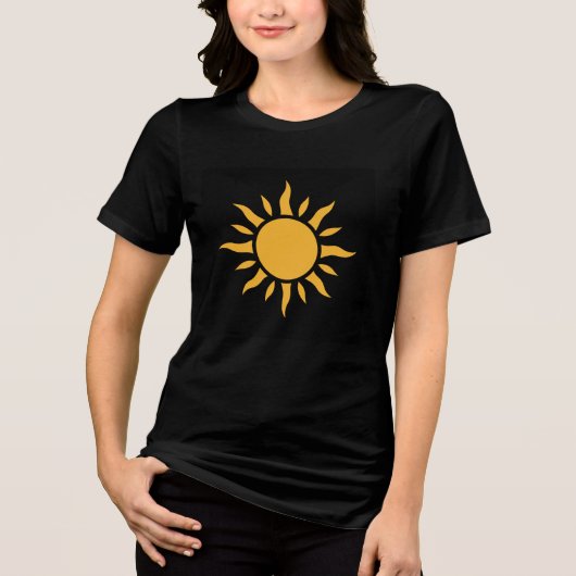 zwart T-shirt (Voorkant)