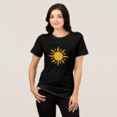 zwart T-shirt (Voorkant volledig)