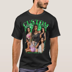 Zwart T-shirt I Love My Hot Girlfriend Heart Gf 1b