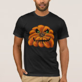 zwart T-shirt, Jack-o-Lantern, T-shirt (Voorkant)