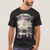 Zwart T-shirt met atoombom (Voorkant)