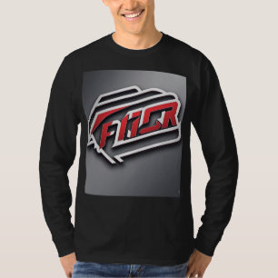 Zwart T-shirt met een frisse look, speciaal voor j