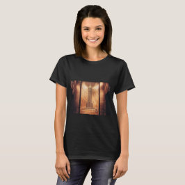 Zwart T-shirt met Empire State Building Design
