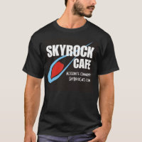 Zwart T-shirt met zwarte logo