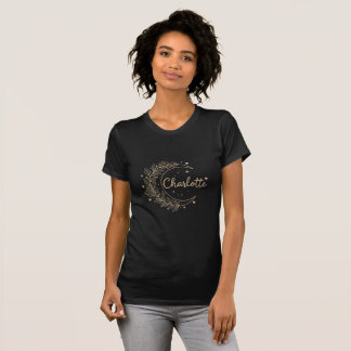 Zwart T-shirt Op Maat Charlotte