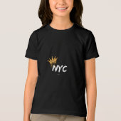 zwart T-shirt. Tri-Blend Shirt (Voorkant)
