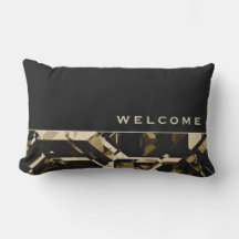 Zwart Tan & Beige Abstract Geometrisch | Welkom