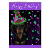 Zwart & Tan Doxie (Voorkant)