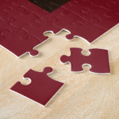 Zwart & Tan Doxie Legpuzzel (Zijkant)