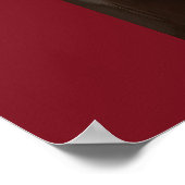 Zwart & Tan Doxie Poster (Hoek)