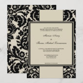 Zwart & Tan Kaart (Voorkant / Achterkant)