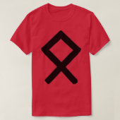 Zwart tandpenseel t-shirt (Design voorkant)