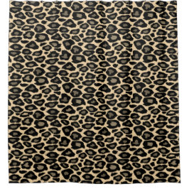 Zwart-tapedrukgordijn Douchegordijn