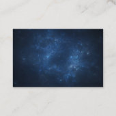 Zwart  Tattoo Stijlvol Visitekaartje voor motkunst (Achterkant)