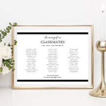 Zwart ter nagedachtenis van onze klasgenoten schoo