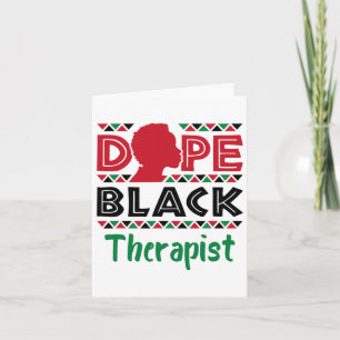 Zwart Therapeut Psychologie Psychologie Raad Kaart