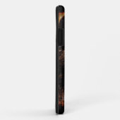 Zwart Timber Wolf Portrait iPhone 5 Hoesje (Achterkant/rechts)