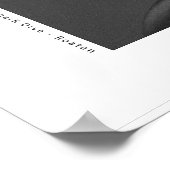 Zwart Tip Ref Shark Poster (Hoek)