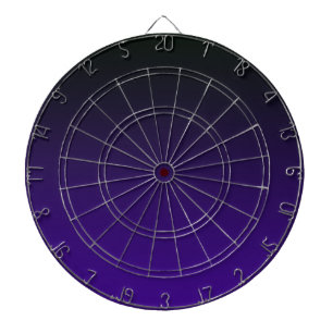 Zwart tot Donker Paarse Dartboard Dartbord