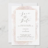 ZWART TOUCCES BEWAREN DE DATUM SAVE THE DATE (Voorkant)