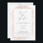 ZWART TOUCCES BEWAREN DE DATUM SAVE THE DATE<br><div class="desc">MOOIE WATERVERF MET GOLD EFFECT DETAIL. DEEL VAN EEN COLLECTIE.</div>